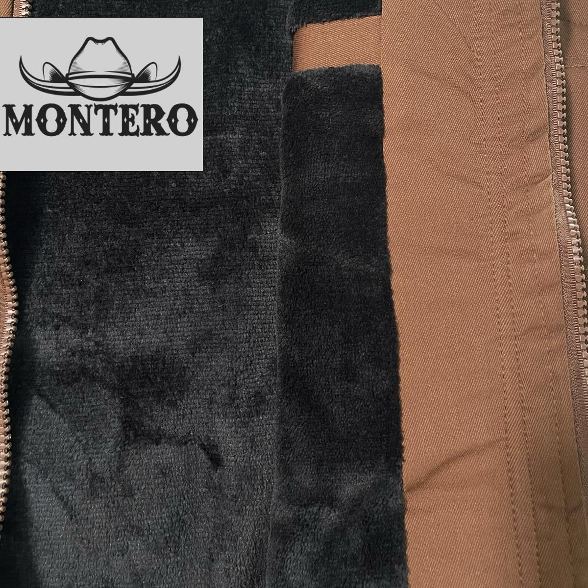 MT08888 BROWN WESTERN COTTON JACKET MENS FLUR LINNED BROWN Tops